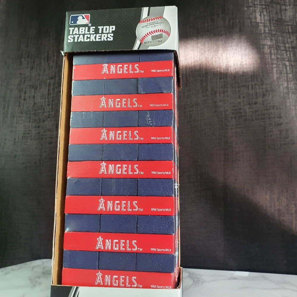 LA ANGELS Table Top Stackers Game NEW